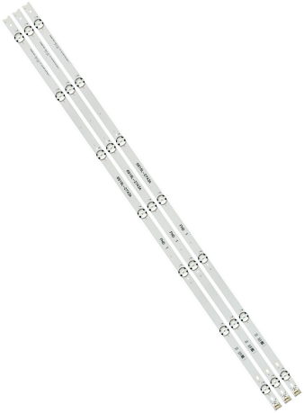 LED-подсветка 6916L-2743A (43" V16.5 ART3 2743 Rev0.1 1 (комплект 3 планки)