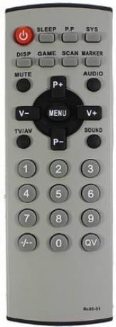 Пульт ДУ POLAR (Полар) RC05-51 для телевизоров моделей: 37CTV3262, 
54CTV3080, 54CTV3358, 72CTV3062.