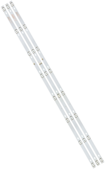 LED-подсветка JS-D-JP43DM-A81EC, JS-D-JP43DM-B82EC (комплект 3 планки)