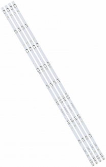 LED-подсветка MS-L1255 V7 (HL-00500A30-0901S-04) (комплект 4 планки)